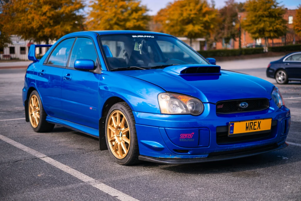 インプレッサ WRX STI CDB型涙目 主にアプライドC型からE型